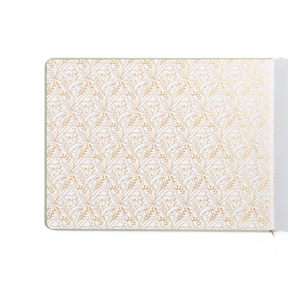 Lovely Lilies - Heirloom Notebook - Lettersize in Blank Pages