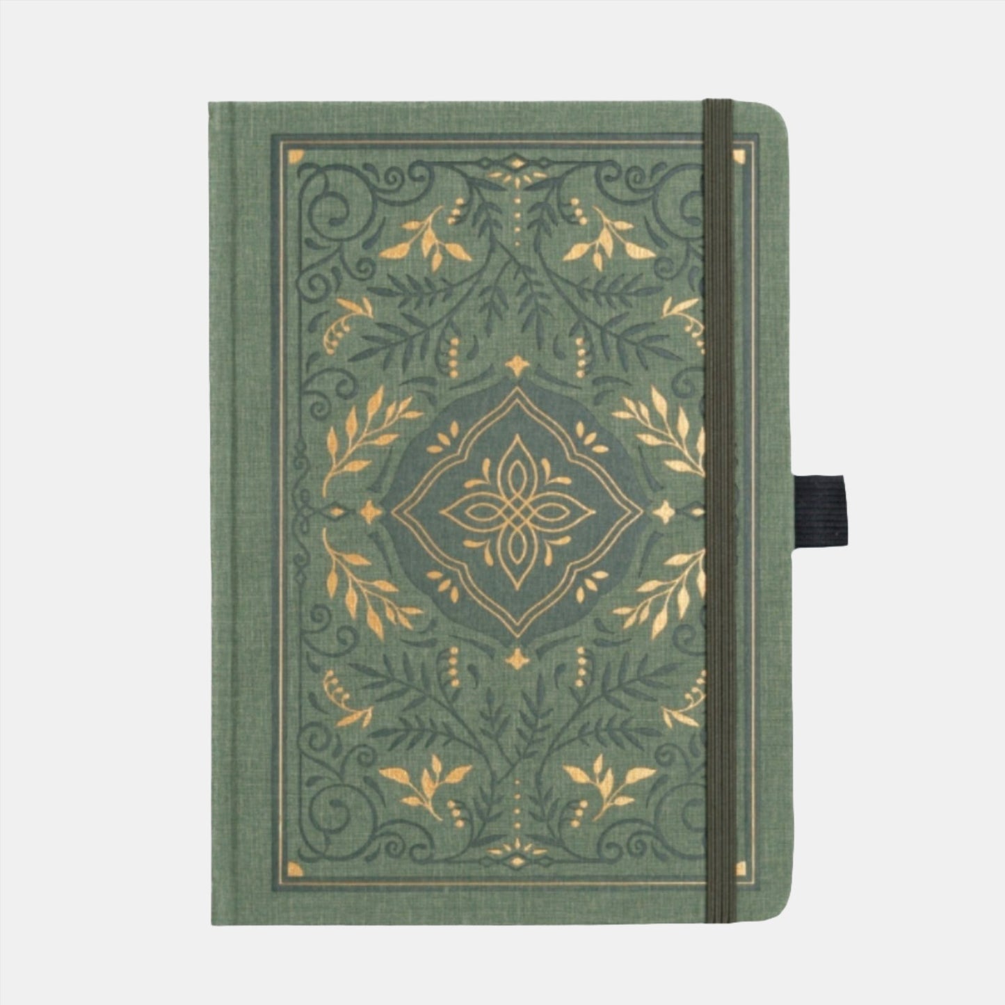 B5 Storybook In Vintage Olive - Dot Grid Notebook