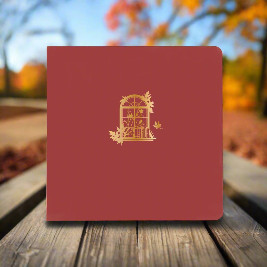 8x8 Autumn Windows - Limited Edition Notebook