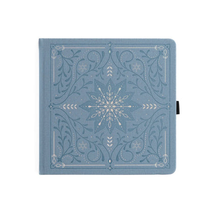 8x8 Snowflake Storybook - Square Notebook