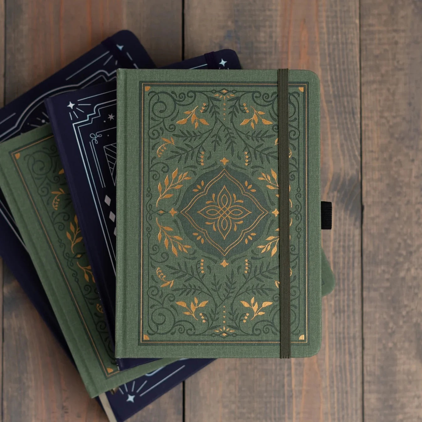 8x8 Storybook In Vintage Olive - Square Notebook